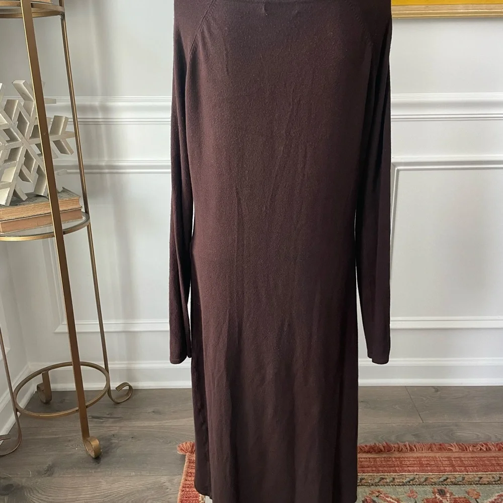 Vertigo Paris Chocolate Long Sleeve Dress - Picture 4 of 5